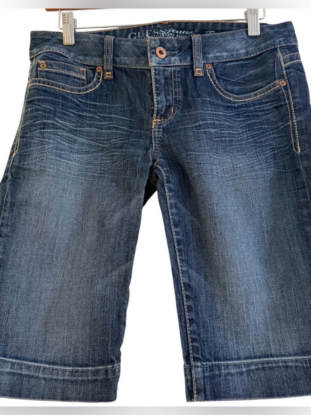 Guess Women's Denim Jean Bermuda Shorts Size 27